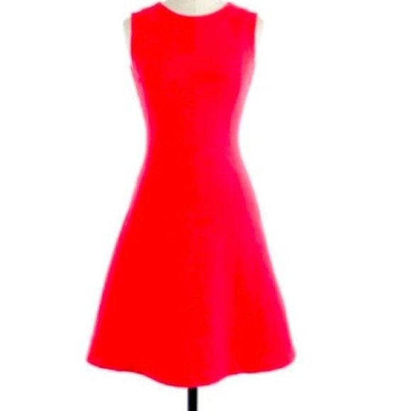 J. Crew Pink Fit and Flare Dress Size 00 - Picture 1 of 8